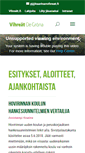 Mobile Screenshot of kaarinanvihreat.fi